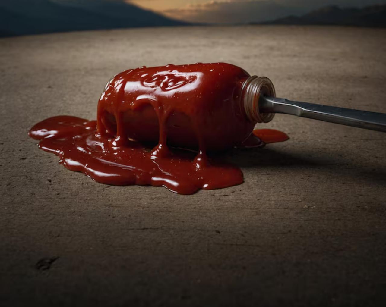 9 Hubs Tomato Ketchup 250gm Squeeze Bottle